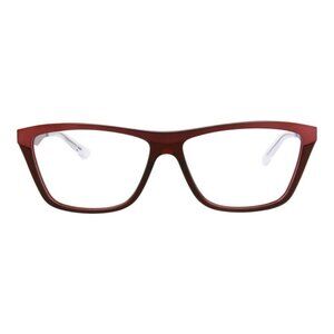 Bottega Veneta Unisex Cat Eye Burgundy Burgundy Transparent Fashion Designer